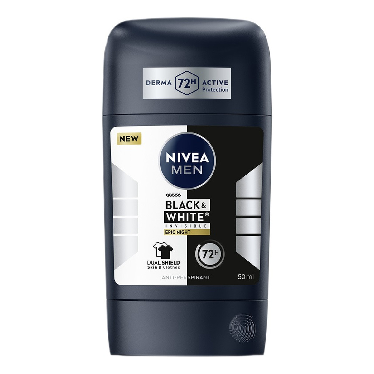 Nivea Men black white invisible epic night antyperspirant w sztyfcie 50ml