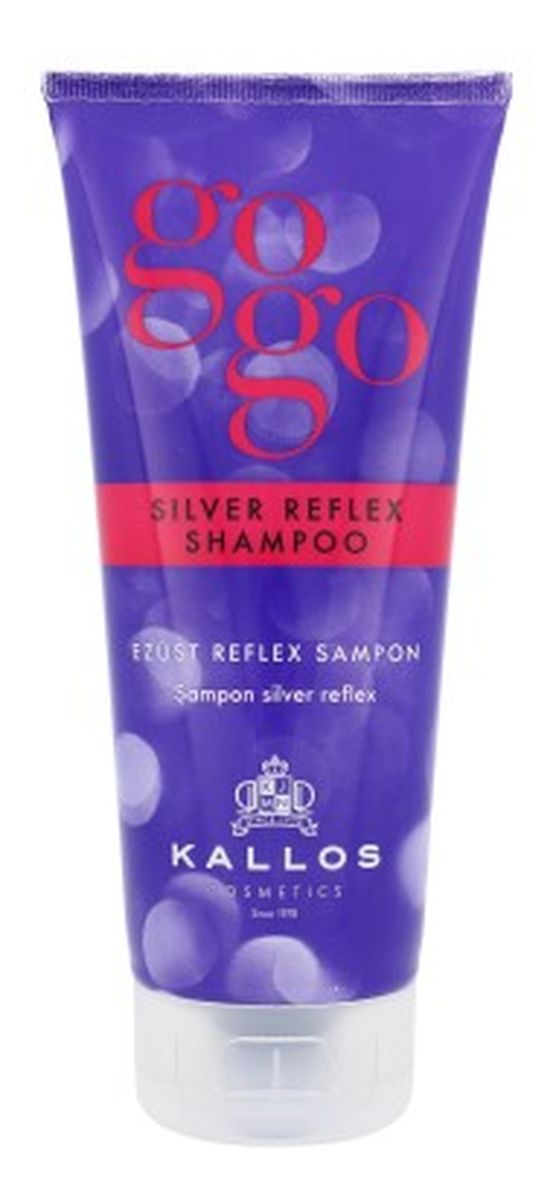 GoGo Silver Reflex Shampoo odświeżający kolor szampon do włosów