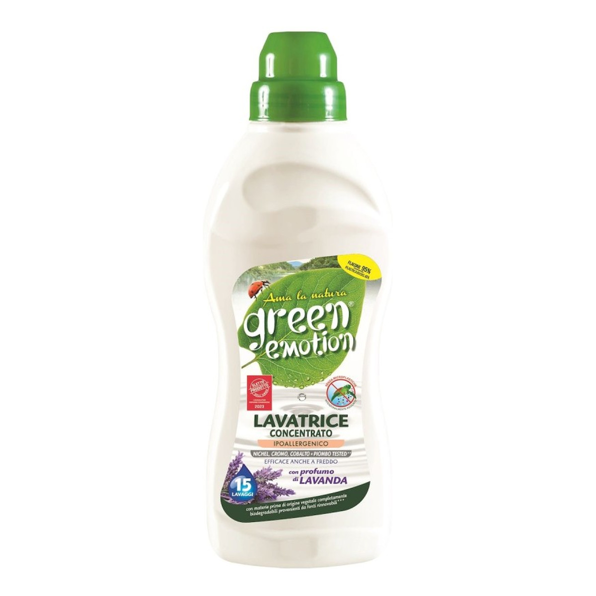 Green Emotion Skoncentrowany płyn do prania hipoalergiczny Lawenda 15 prań 750ml