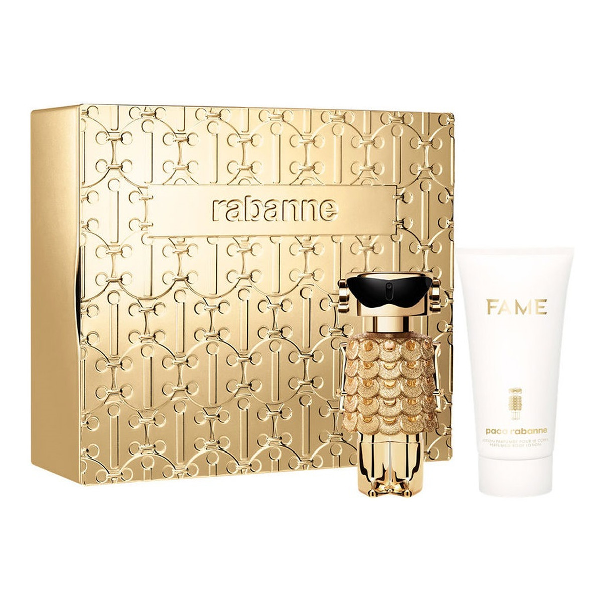 Paco Rabanne Fame Intense Zestaw woda perfumowana spray 50ml + balsam do ciała 75ml