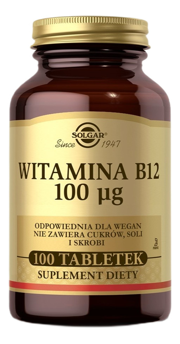 Witamina b12 suplement diety 100 tabletek