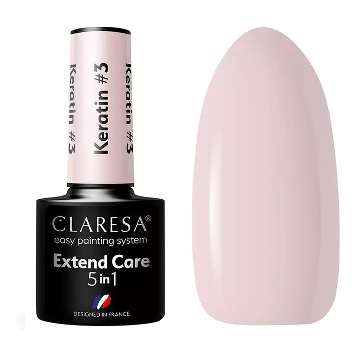 Claresa Extend Care Baza hybrydowa 5w1 Keratin 5g