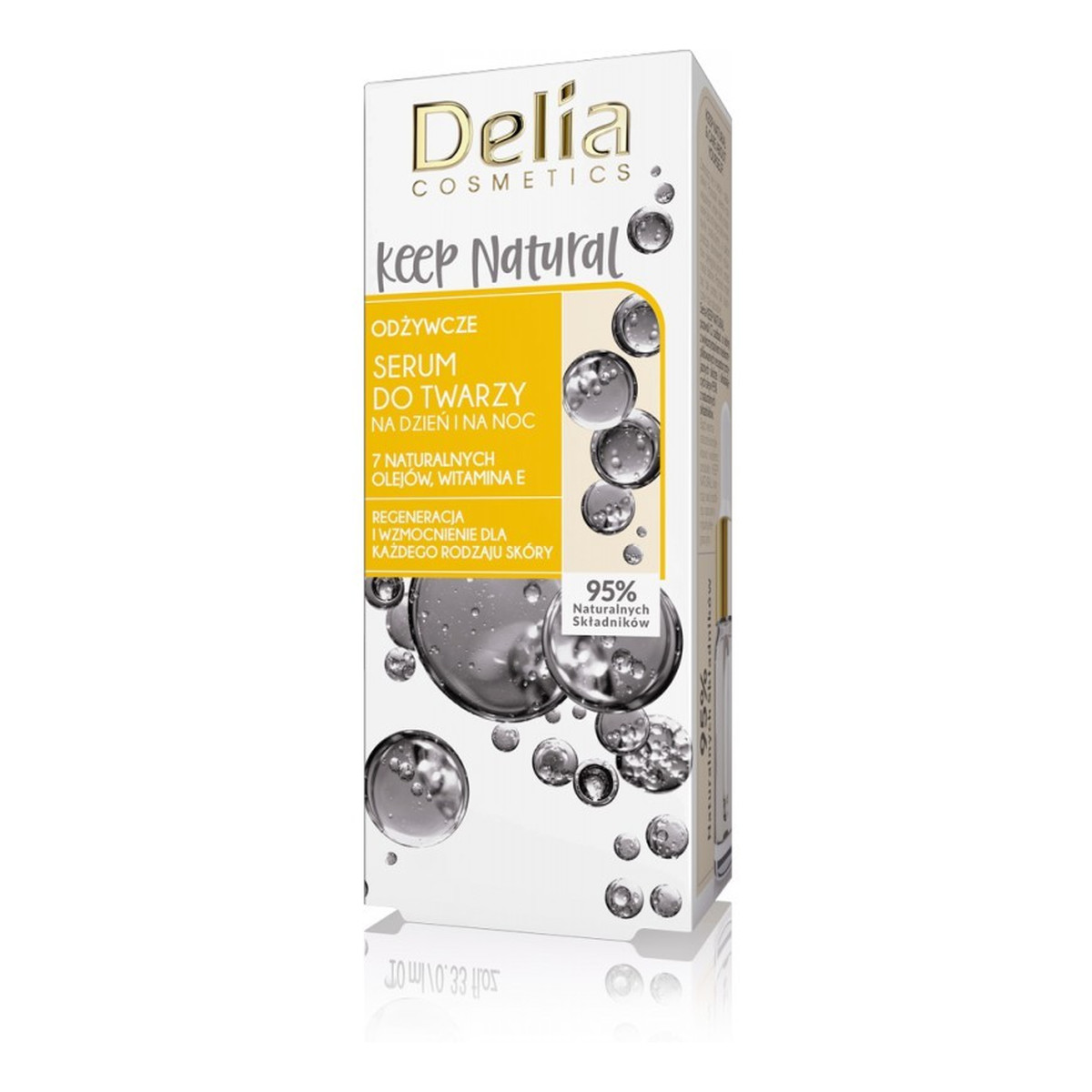 Delia Keep Natural Odżywcze Serum do twarzy na dzień i noc 10ml