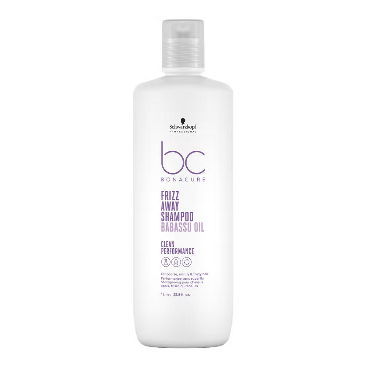 Schwarzkopf Bc bonacure frizz away shampoo szampon wygładzający do włosów puszących się 1000ml