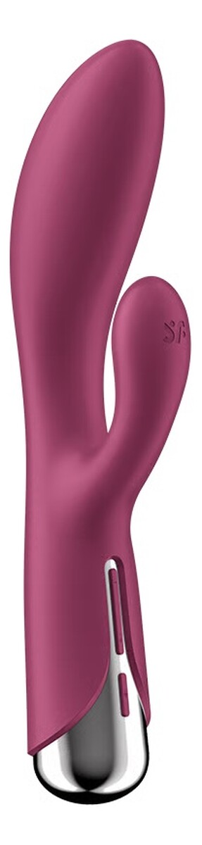 Spinning rabbit 1 obrotowy wibrator-królik red