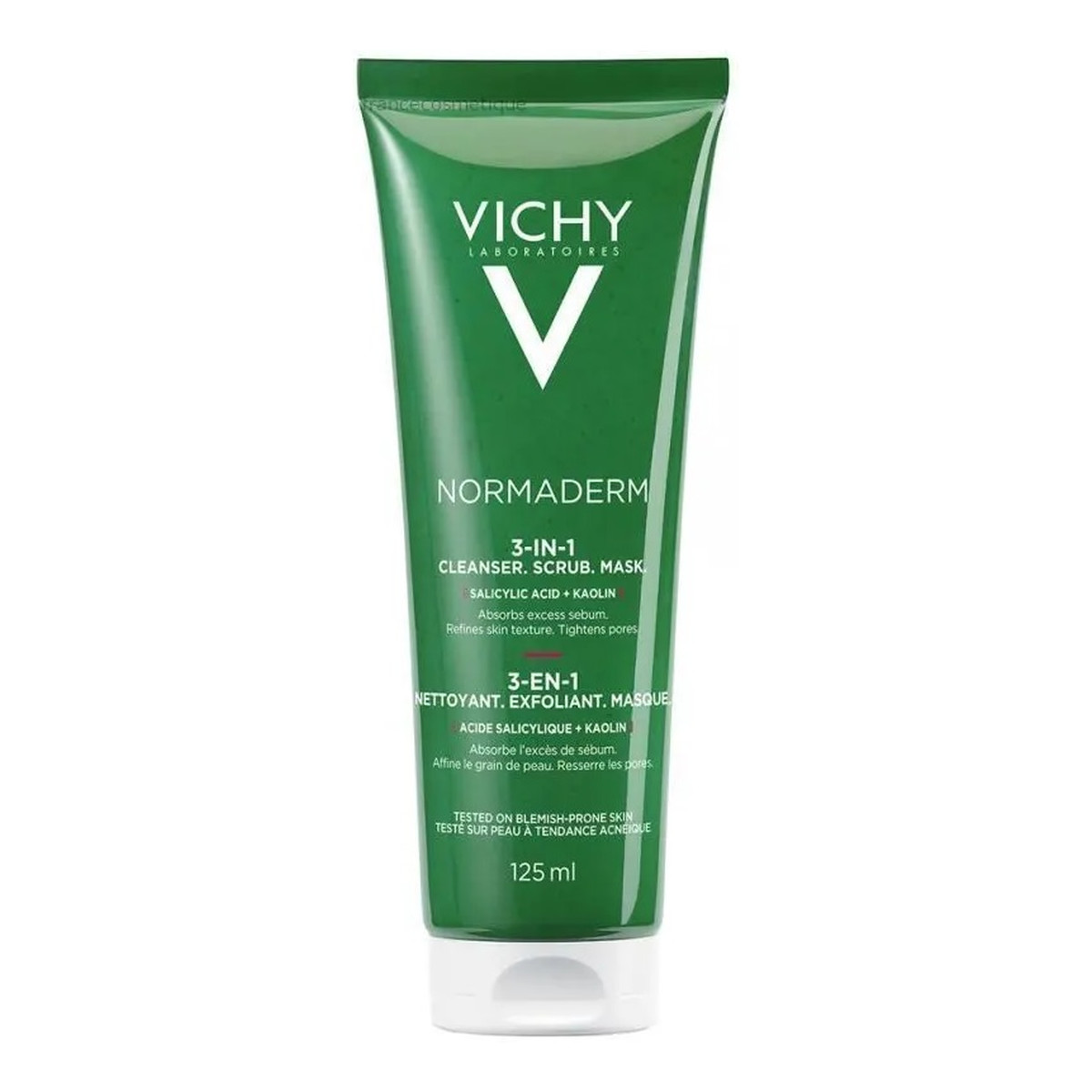Vichy Normaderm preparat 3w1 do oczyszczania problematycznej skóry twarzy 125ml