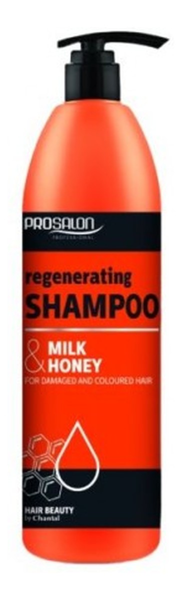 Regenerating Shampoo For Damaged And Coloured Hair Szampon regenerujący do włosów Mleko & Miód