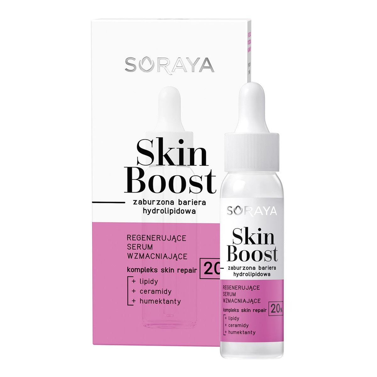 Soraya Skin boost regenerujące serum wzmacniające-zaburzona bariera hydrolipidowa 30ml