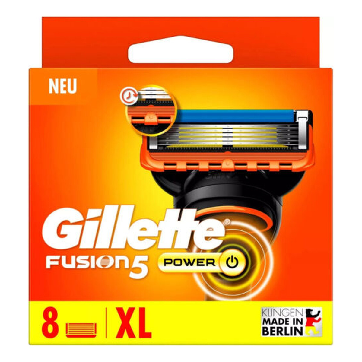 Gillette Fusion5 Power wkłady 8 szt.