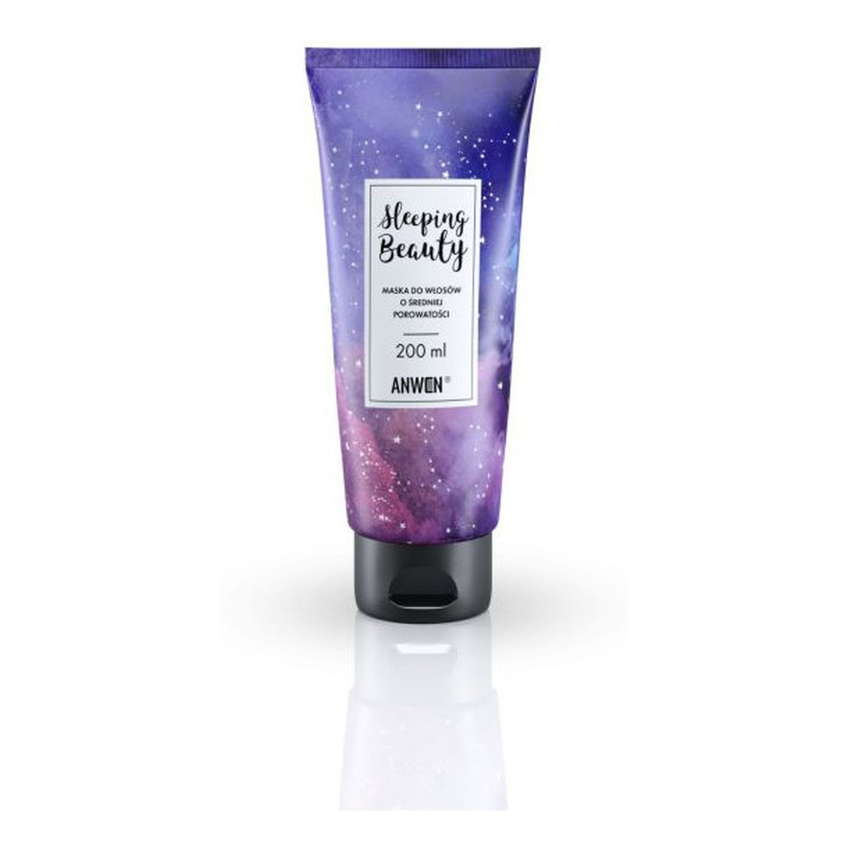 Anwen Sleeping Beauty Maska Nocna do Włosów o Średniej Porowatości 200ml