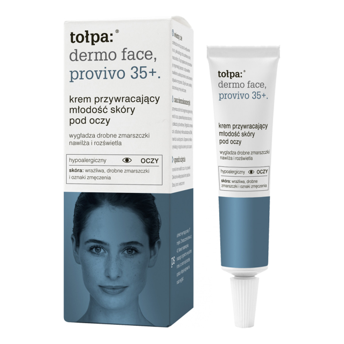 Tołpa Provivo 35+ Krem Przywracający Młodość Skóry Pod Oczy 10ml