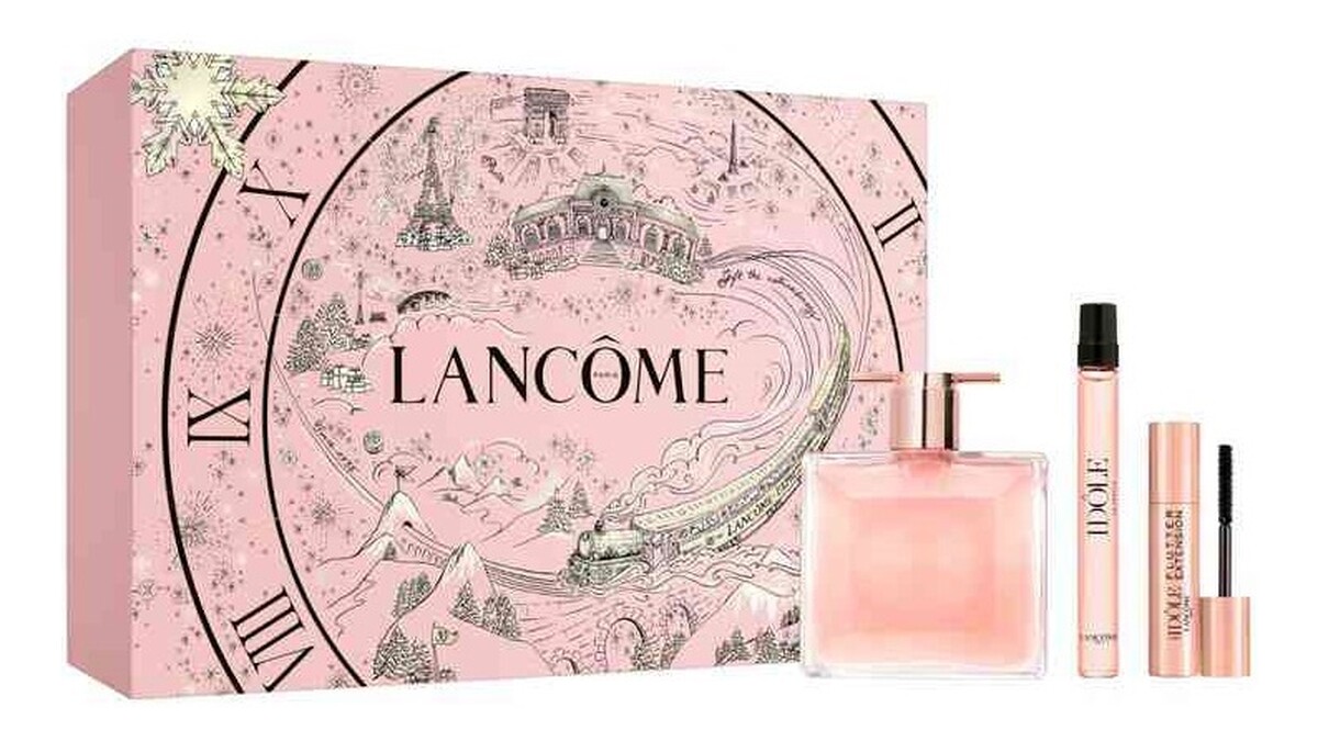 Zestaw woda perfumowana spray 25ml + woda perfumowana spray 10ml + mini tusz do rzęs 2ml