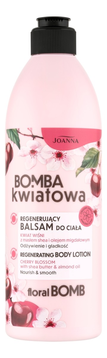 regenerujący balsam ciała kwiat wiśni