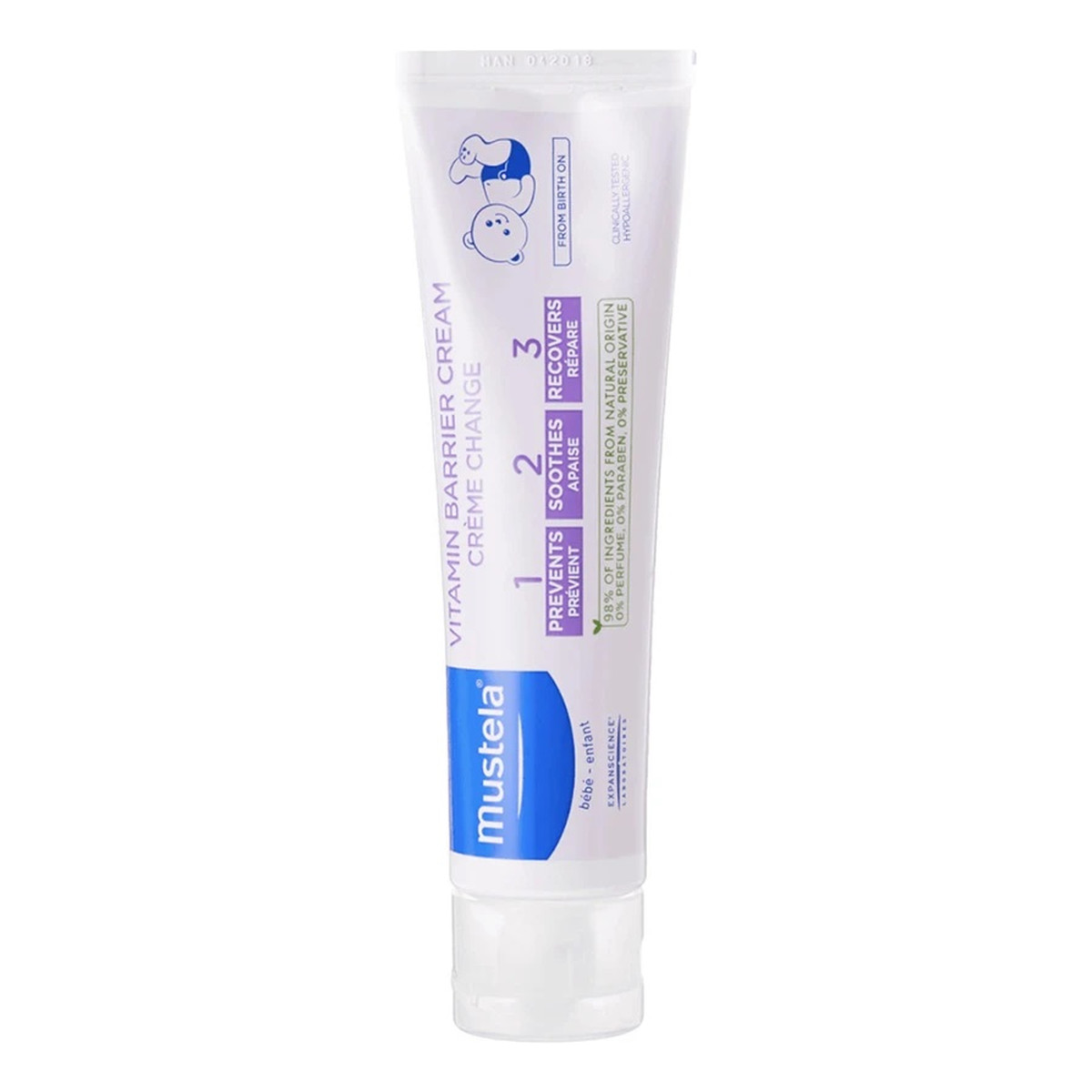 Mustela Diaper Rash Cream 1 2 3 Krem na odparzenia odpieluszkowe 100ml