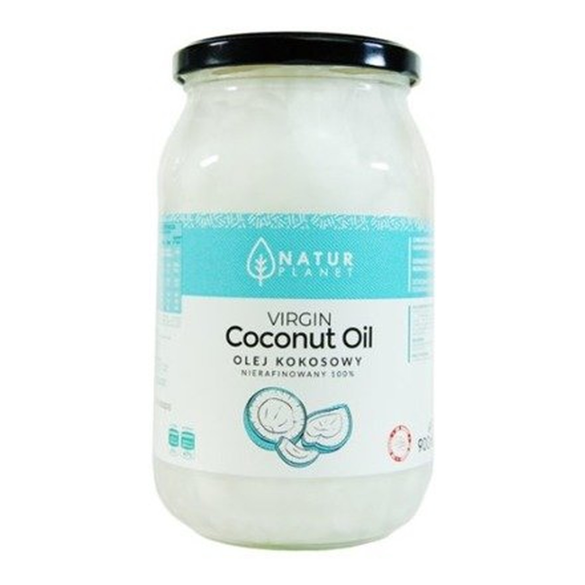 Natur Planet Olej Kokosowy nierafinowany 900ml
