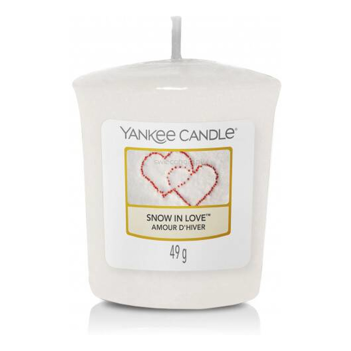 Yankee Candle Świeca zapachowa sampler snow in love 49g