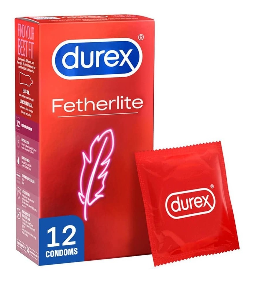 Fetherlite super cienkie prezerwatywy 12szt