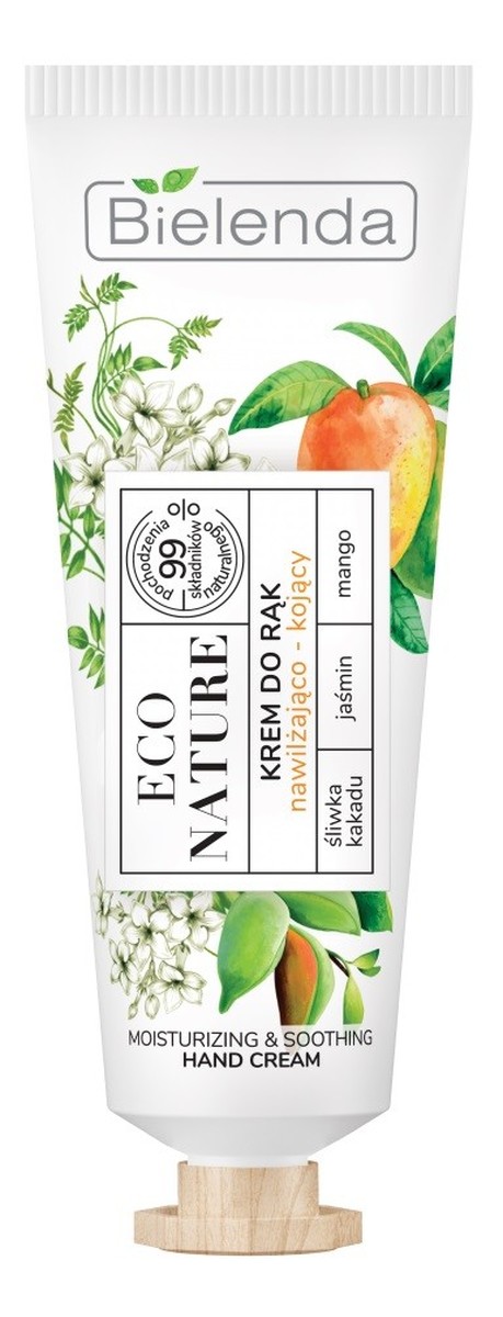 Krem do rąk nawilżająco-kojący - Śliwka kakadu Jaśmin Mango