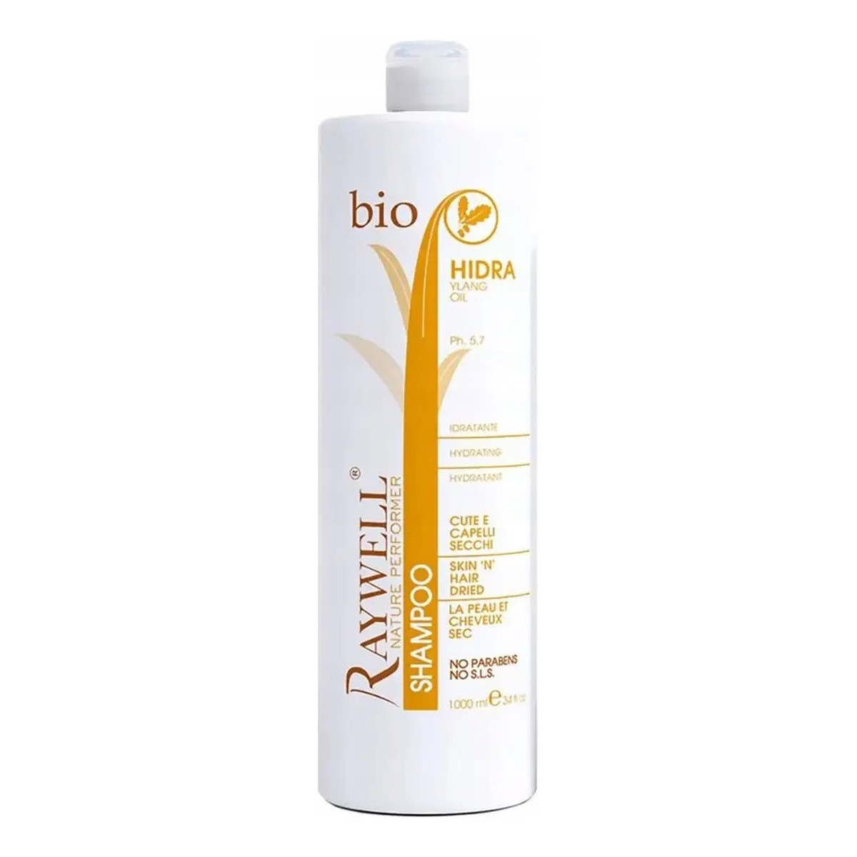 Raywell Bio hidra Szampon do Suchych Włosów 1000ml