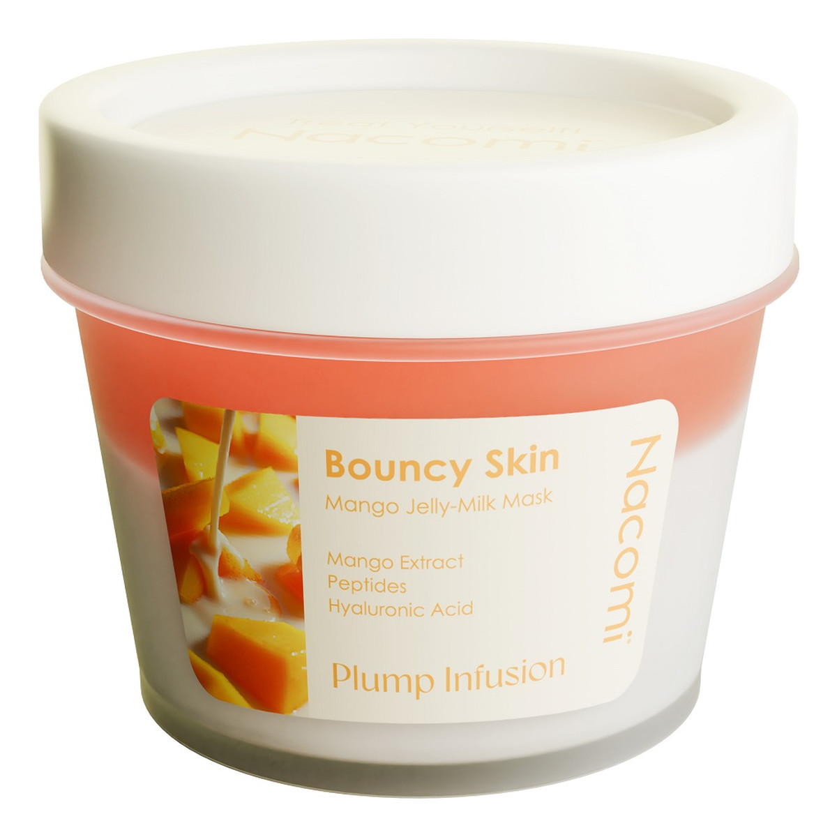 Nacomi Jelly-Milk Bouncy Skin Mango Jelly Milk Mask maska do twarzy 80ml