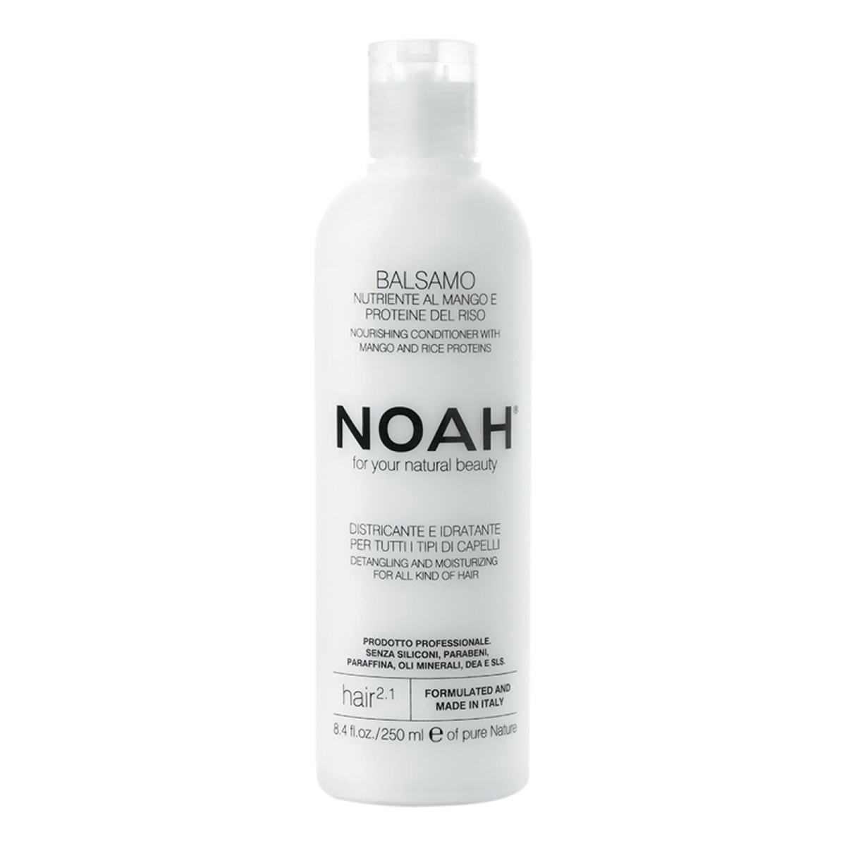 Noah For your natural beauty nourishing conditioner hair 2.1 odżywka do włosów mango & rice proteins 250ml