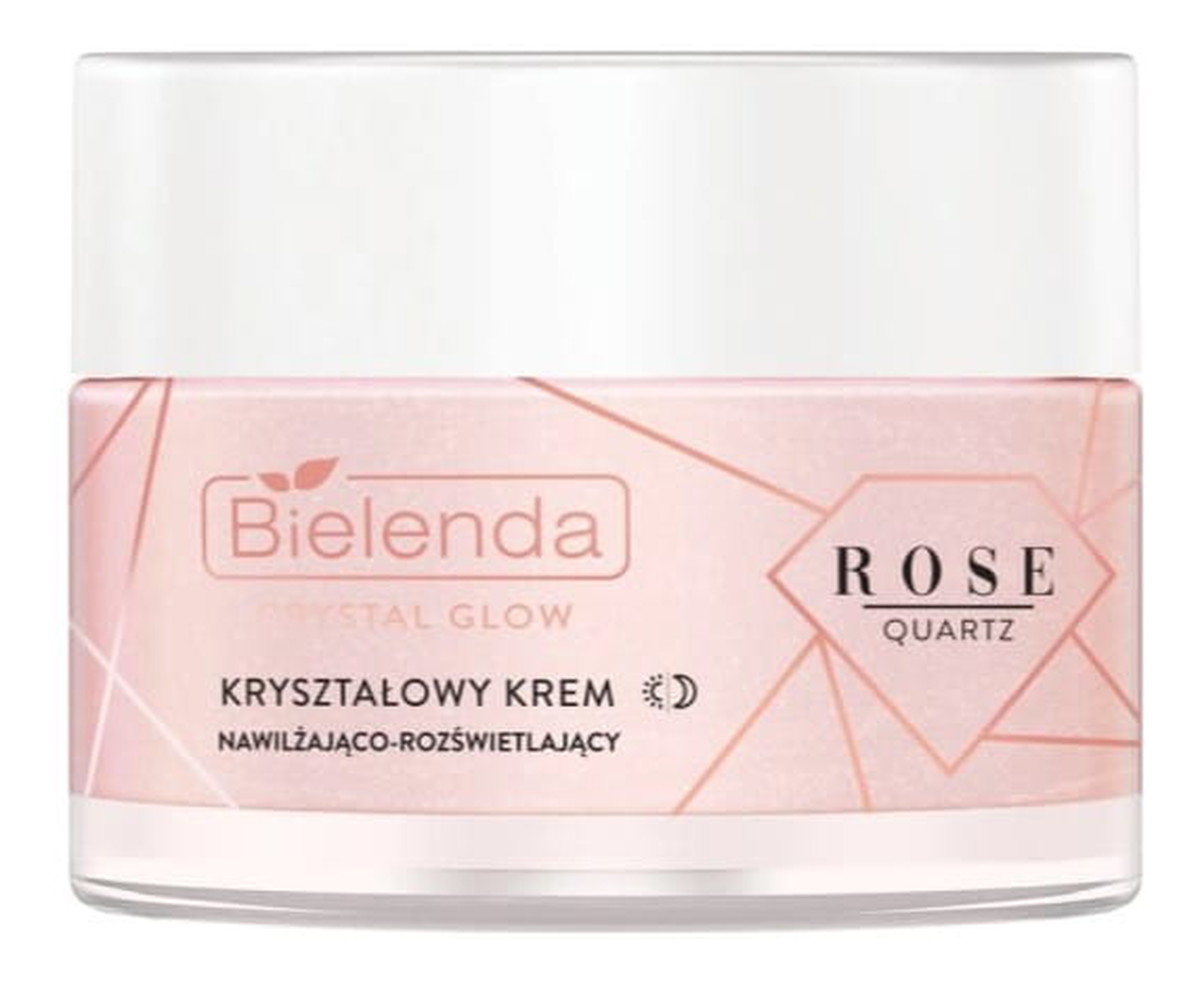 Rose Quartz Kryształowy Krem nawilżająco - rozświetlający na dzień i noc