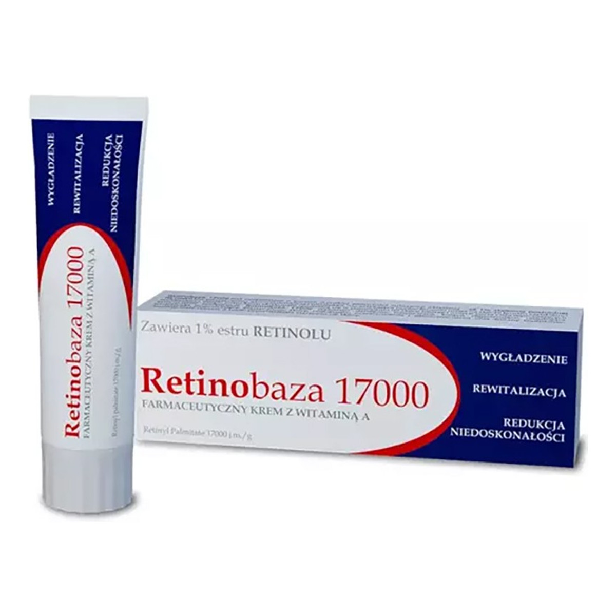 Retinobaza RETINOBAZA 17000 Krem farmaceutyczny z witaminą A 30g