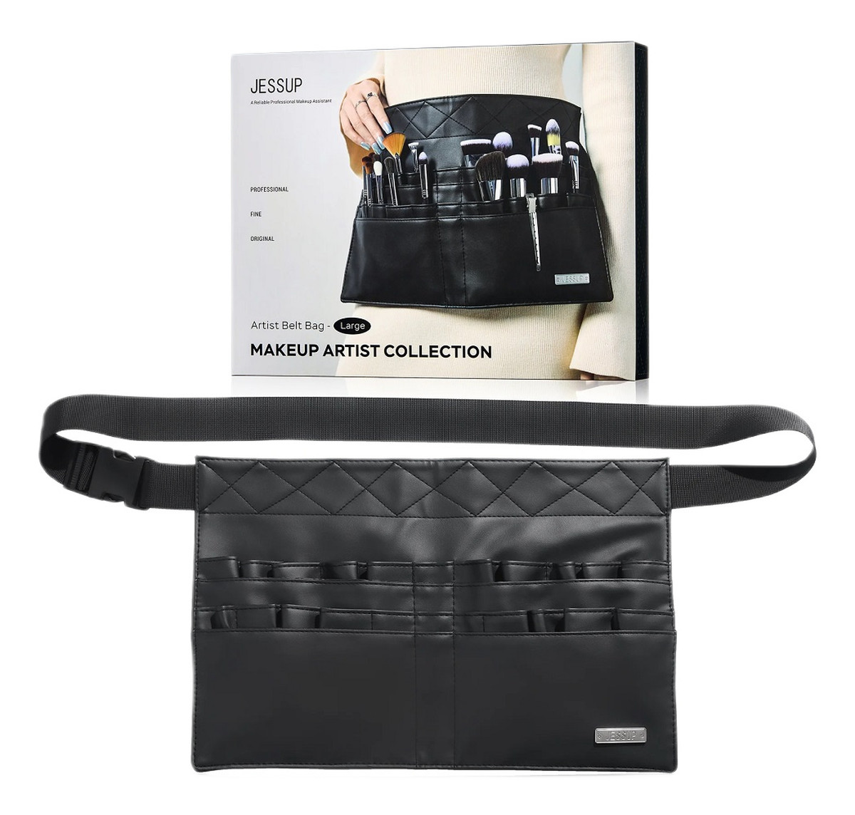 Makeup artist belt bag pas na pędzle large cb022