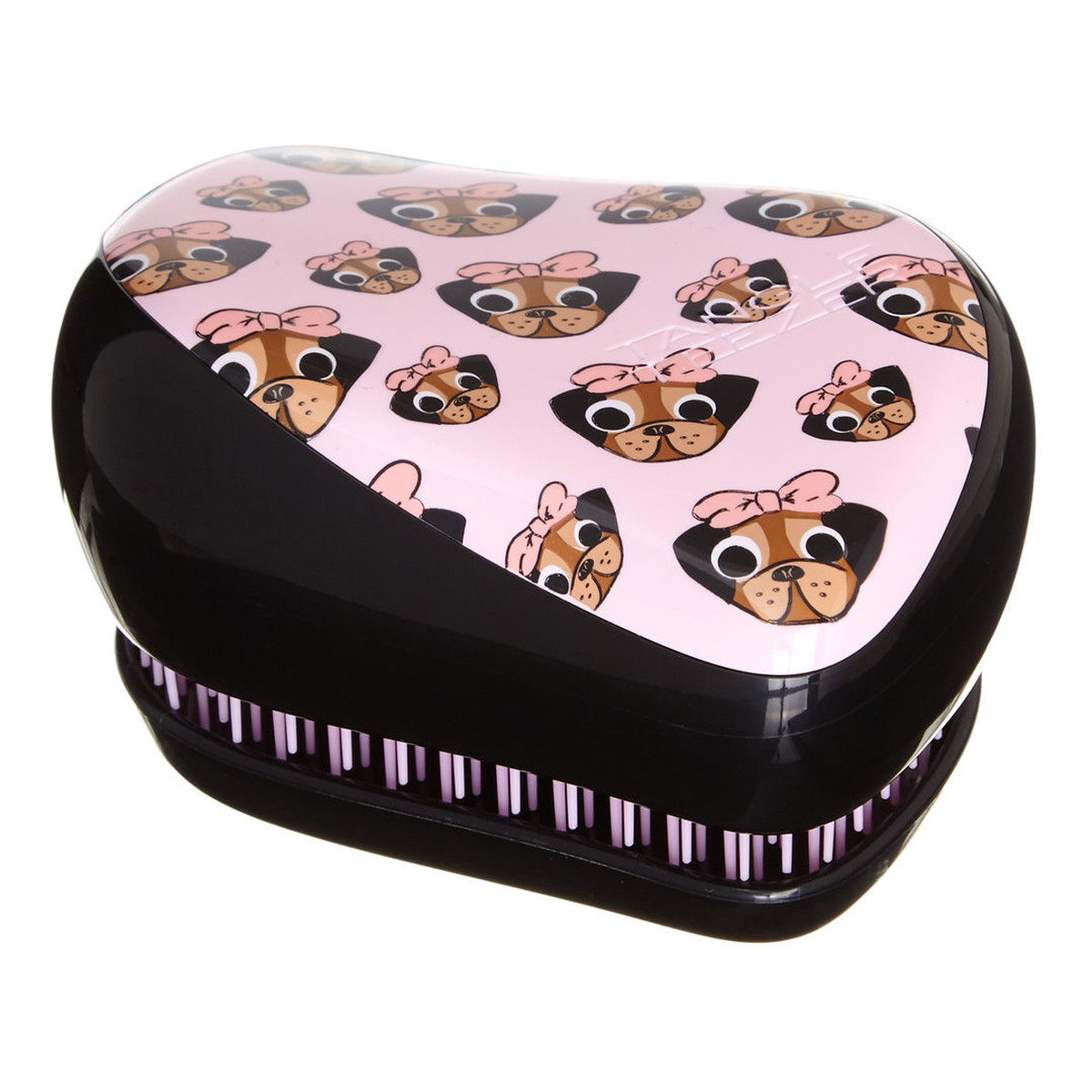 Tangle Teezer Compact Styler Pug Love Szczotka Do Włosów Różowa W Pieski Mopsiki