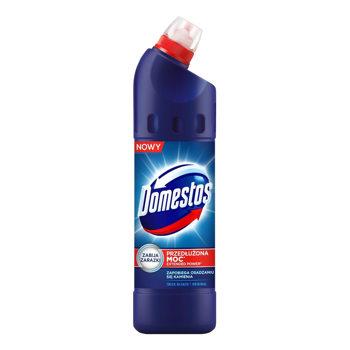 Domestos Przedłużona Moc Original Płyn czyszcząco-dezynfekujący do wc 1250ml