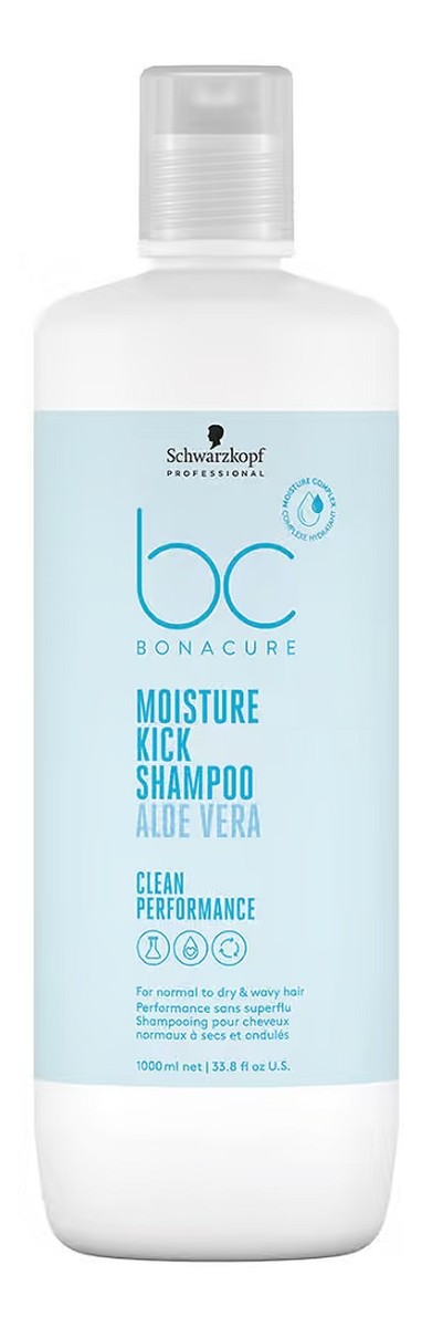 Bc bonacure moisture kick shampoo nawilżający szampon do włosów