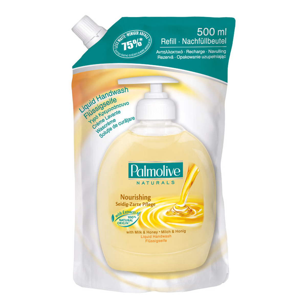 Palmolive Naturals Mleko i Miód Mydło w płynie zapas 500ml