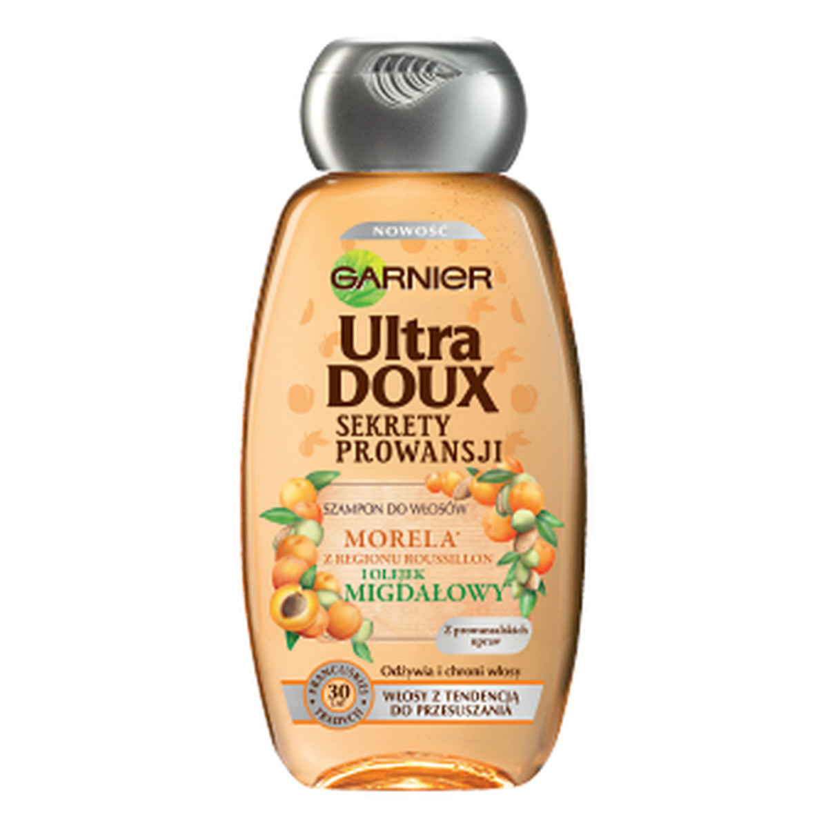 Garnier Sekrety Prowansji Ultra Doux Szampon Do Włosów Morela i Olejek Migdałowy 250ml
