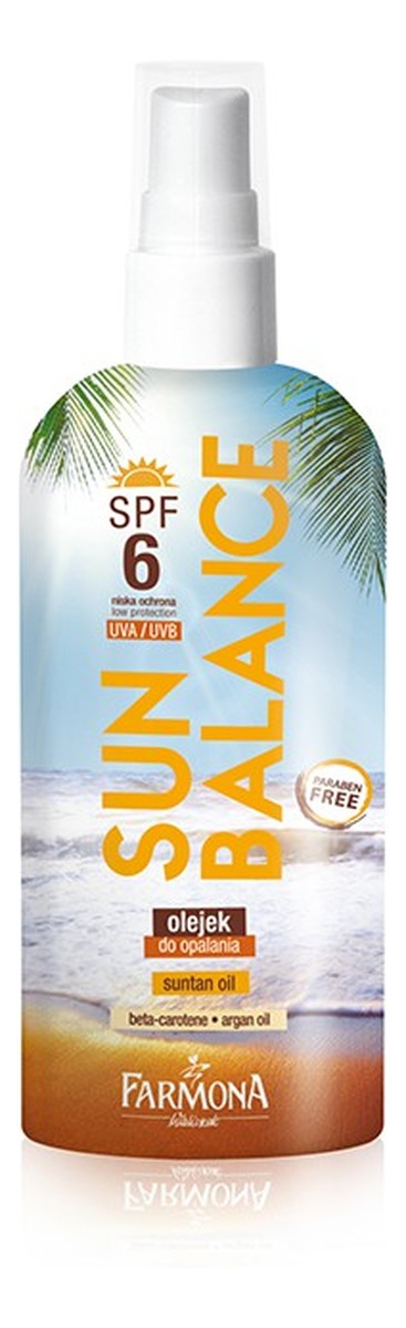 Olejek Do Opalania SPF 6