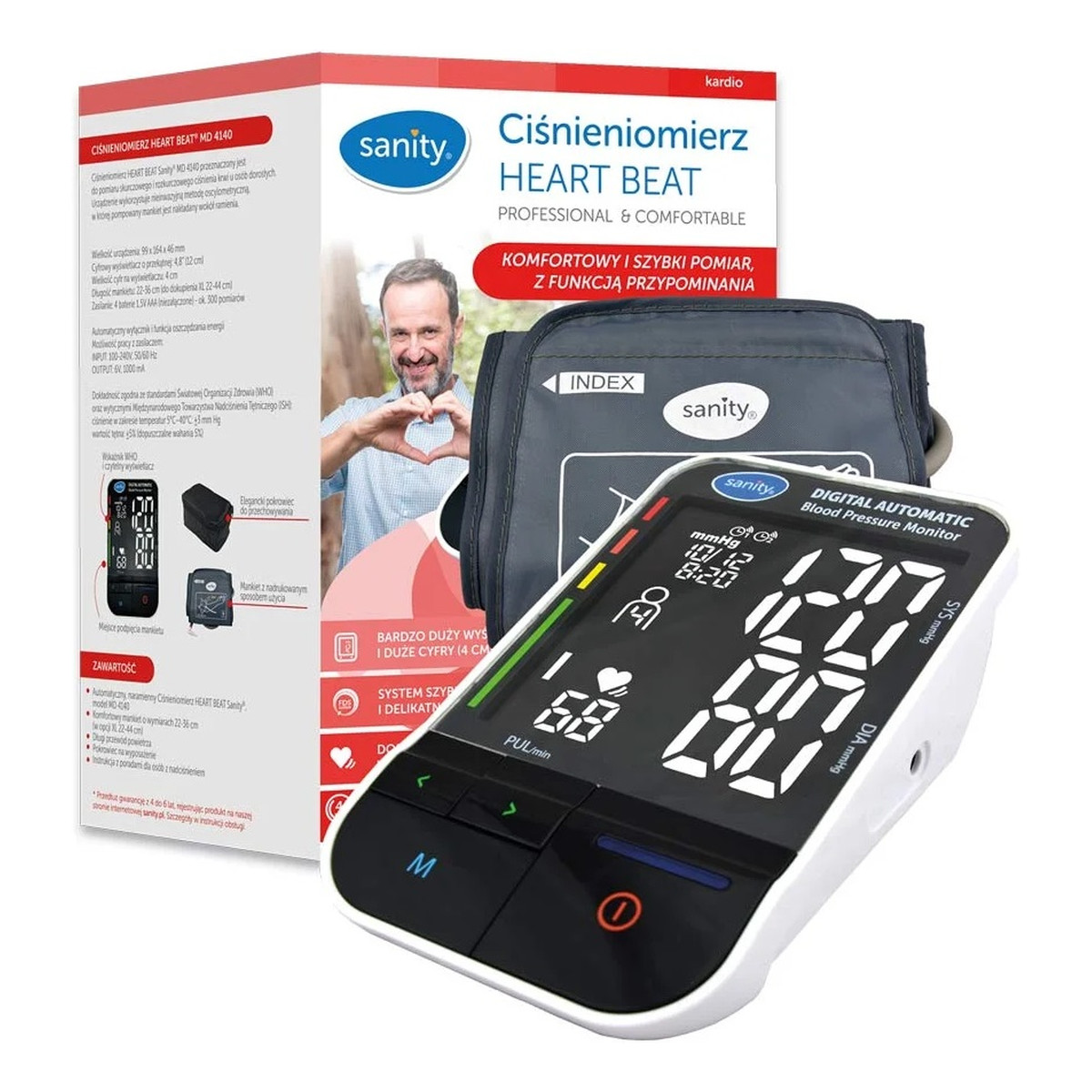 Sanity Heart Beat ciśnieniomierz MD 4140