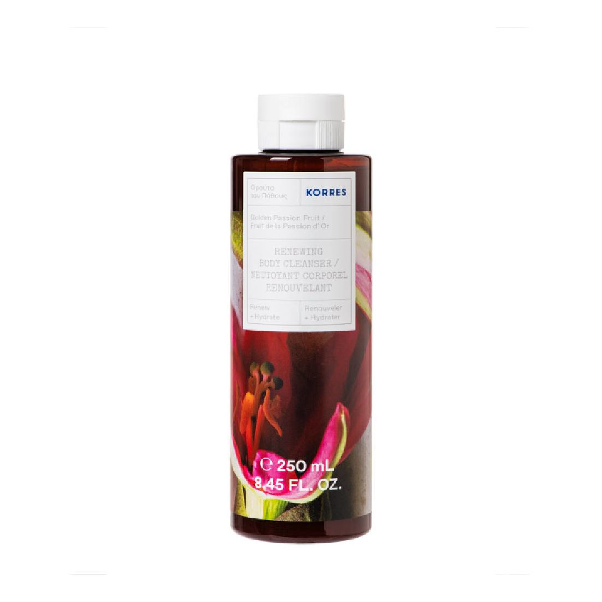 Korres Golden Passion Fruit Renewing Body Cleanser rewitalizujący Żel do mycia ciała 250ml