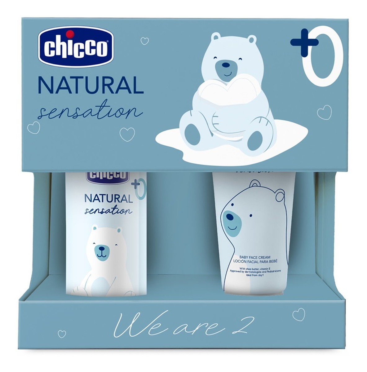 Zestaw oliwka do masażu 100ml + krem do twarzy 50ml