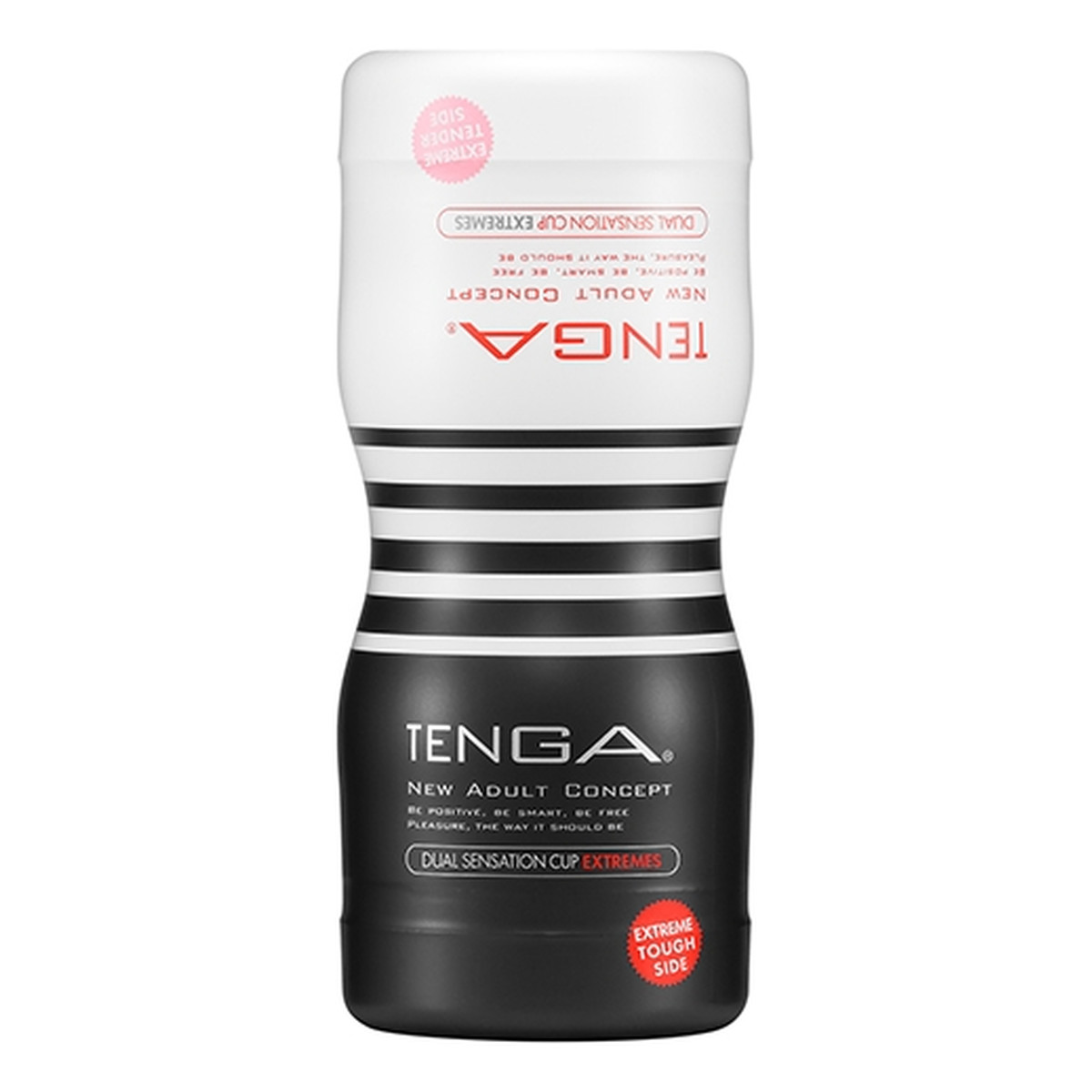 Tenga Dual sensation cup jednorazowy masturbator z dwoma otworami extremes