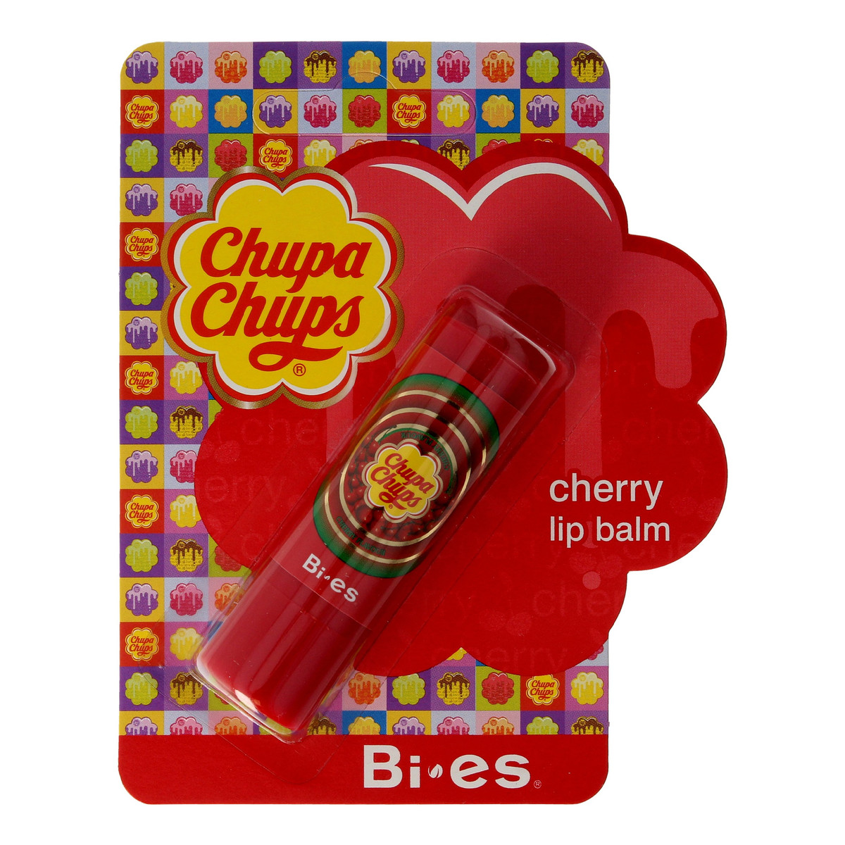 Bi-es Chupa Chups Pomadka ochronna Cherry 15ml