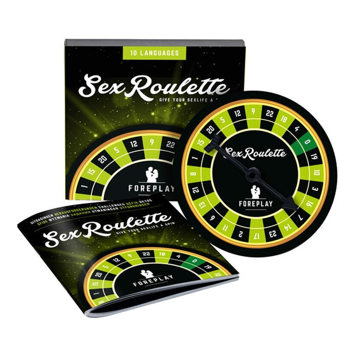 Tease & Please Sex roulette foreplay wielojęzyczna gra erotyczna