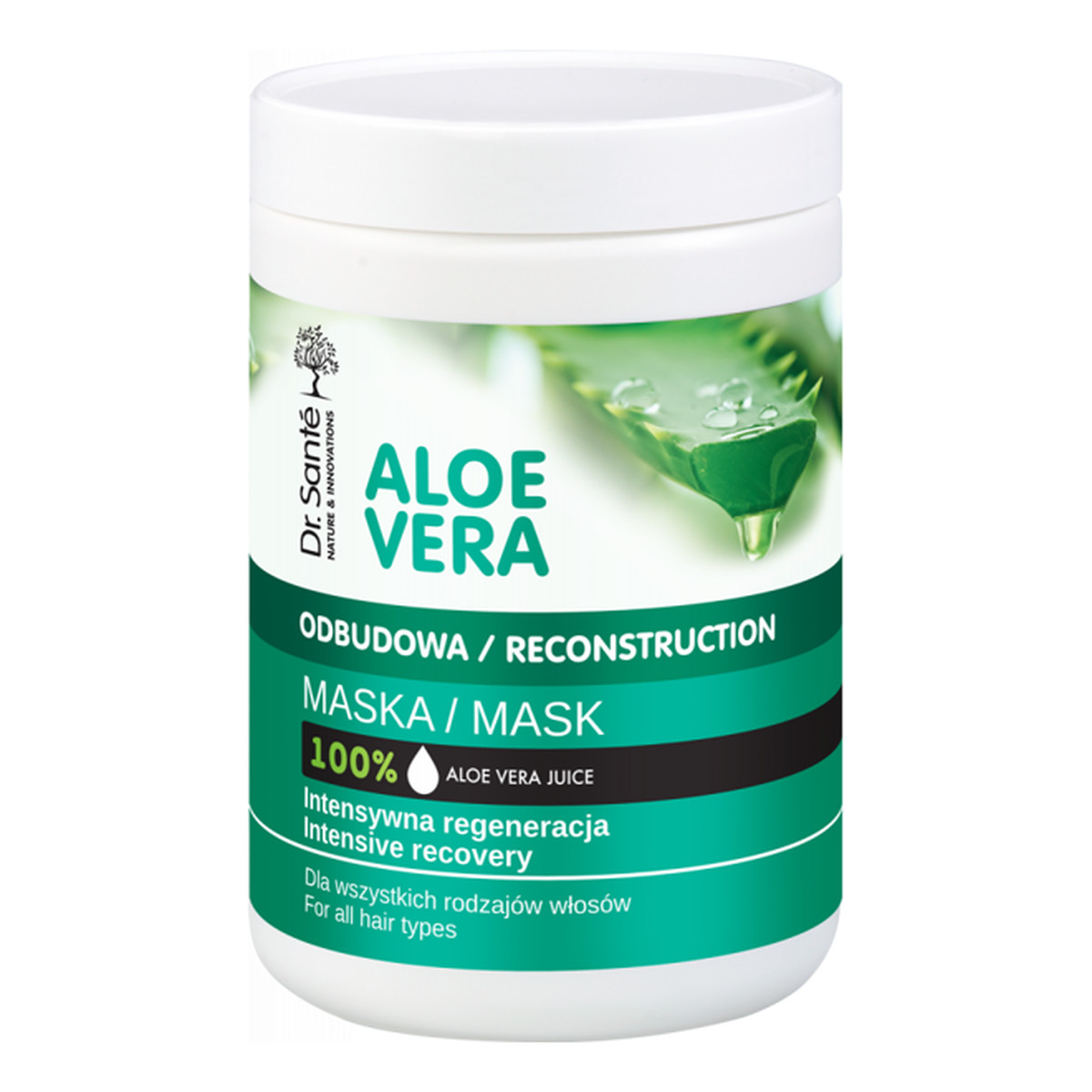 Dr. Sante Aloe Vera Maska do włosów intensywnie regenerująca 1000ml