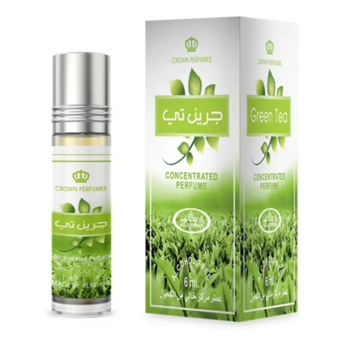 Al Rehab Orientalne perfumy w olejku Green Tea 6ml