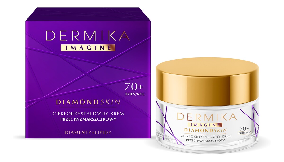 Ciekłokrystaliczny Krem przeciwzmarszczkowy na dzień i noc 70+