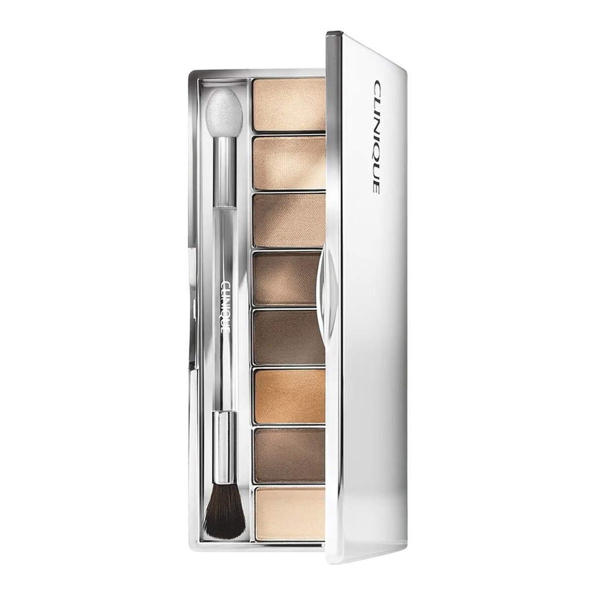 Clinique All about shadow™ 8-pan palette luksusowa paleta cieni do powiek nude honey 8.9g