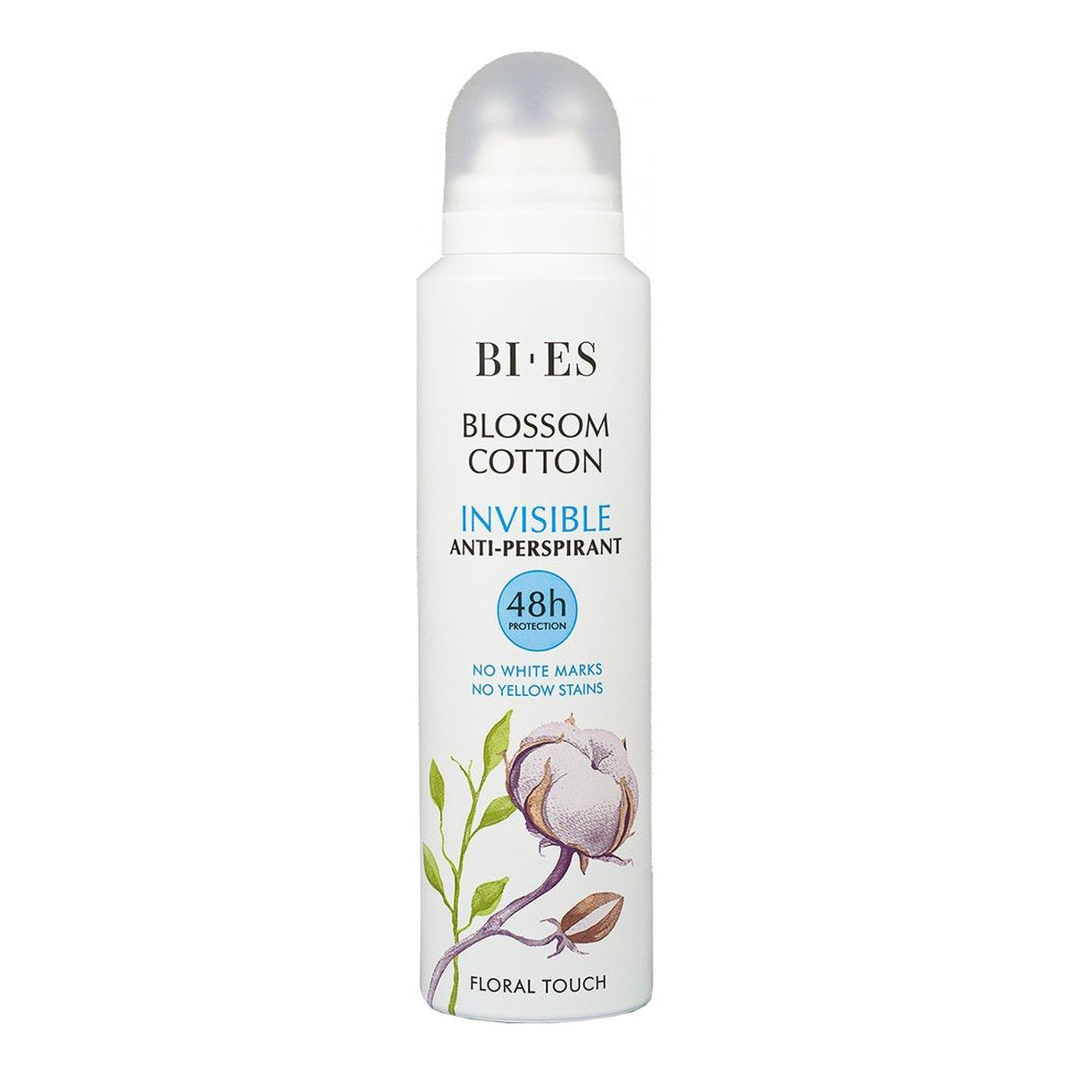 Bi-es Dezodorant anti-perspirant 48h Blossom Cotton Invisible 150ml