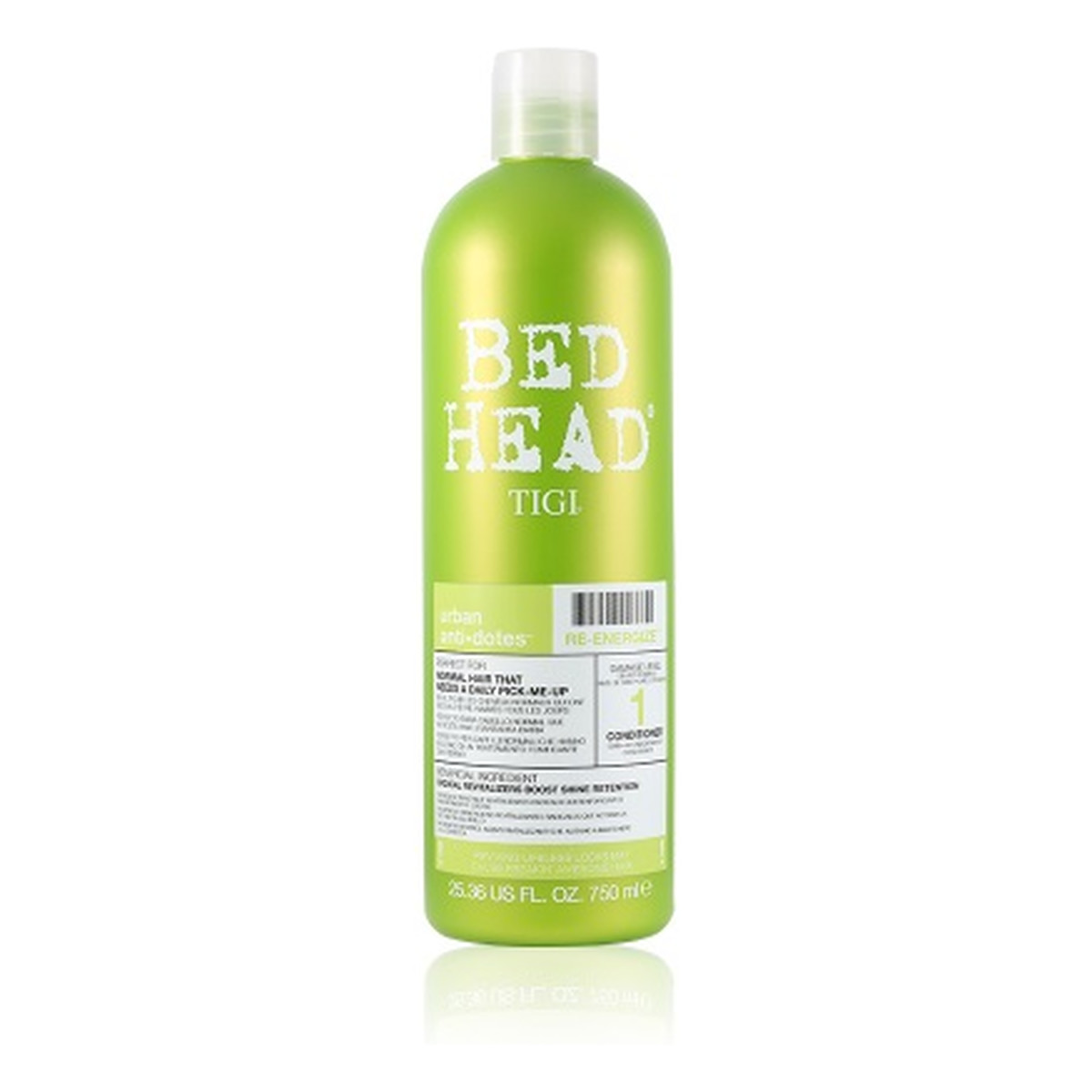 Tigi Bed Head Urban Antidotes Re-Energize Conditioner odżywka energizująca do włosów normalnych 750ml