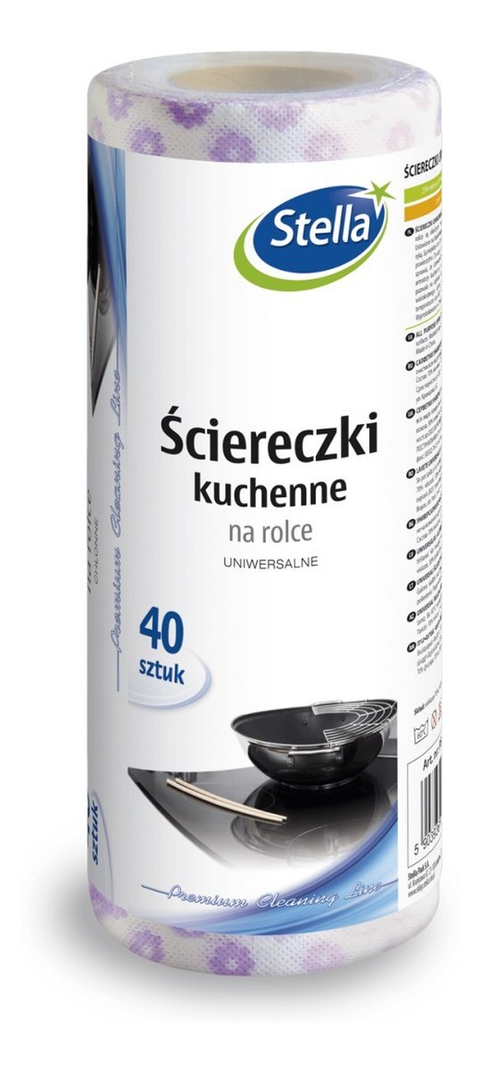 Ściereczki kuchenne na rolce - uniwersalne 1 op. - 40 szt