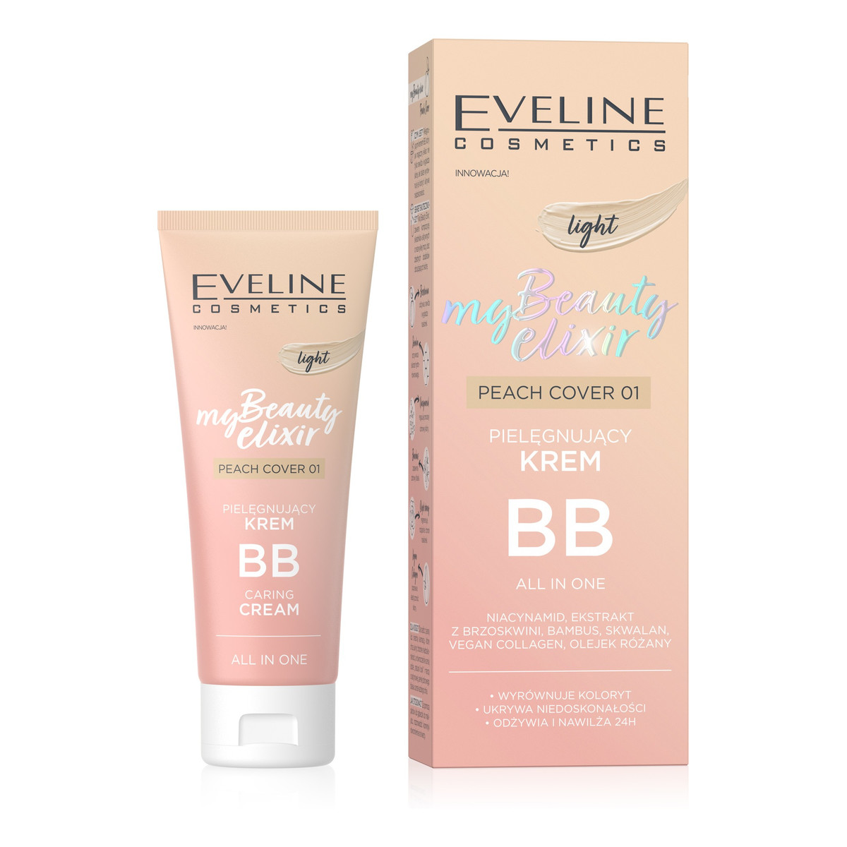 Eveline My Beauty Elixir Pielęgnujący Krem BB Cover 30ml