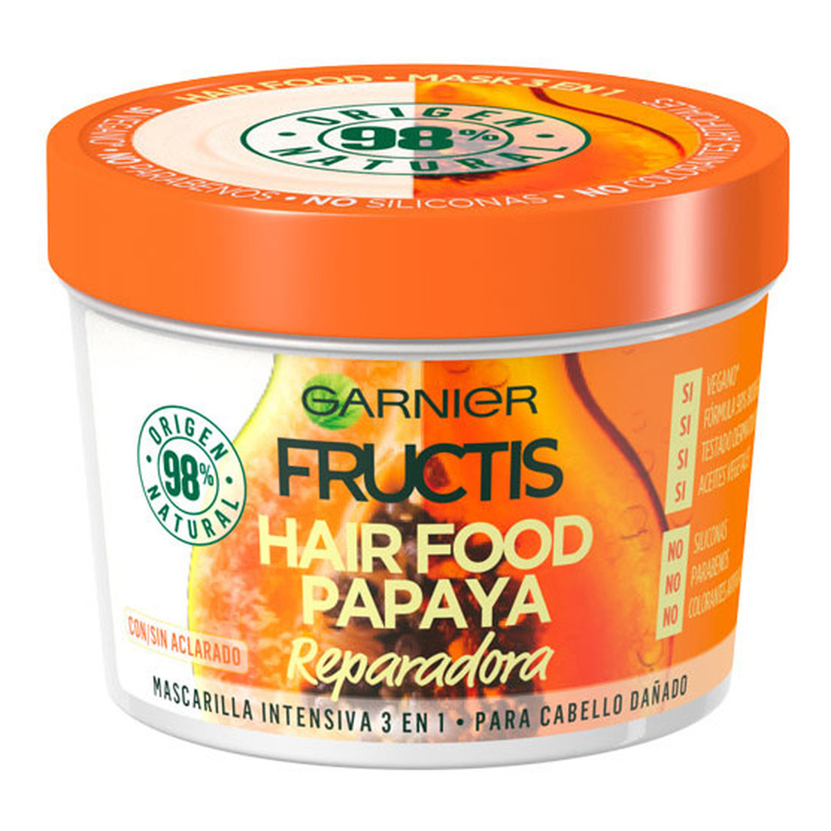 Garnier Fructis Hair Food Papaja Maska do włosów 390ml