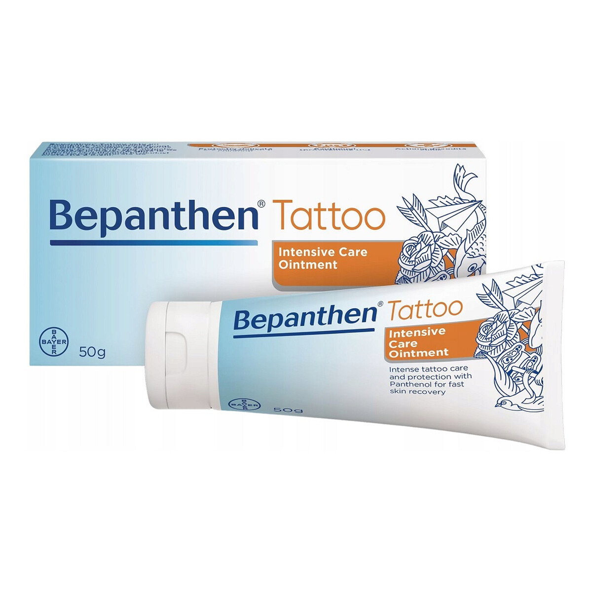 Bepanthen Tattoo maść do pielęgnacji wytatuowanej skóry 50g